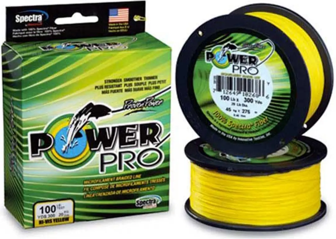 Shimano Power Pro Gevlochten Lijn 0.13mm - 275m - Geel