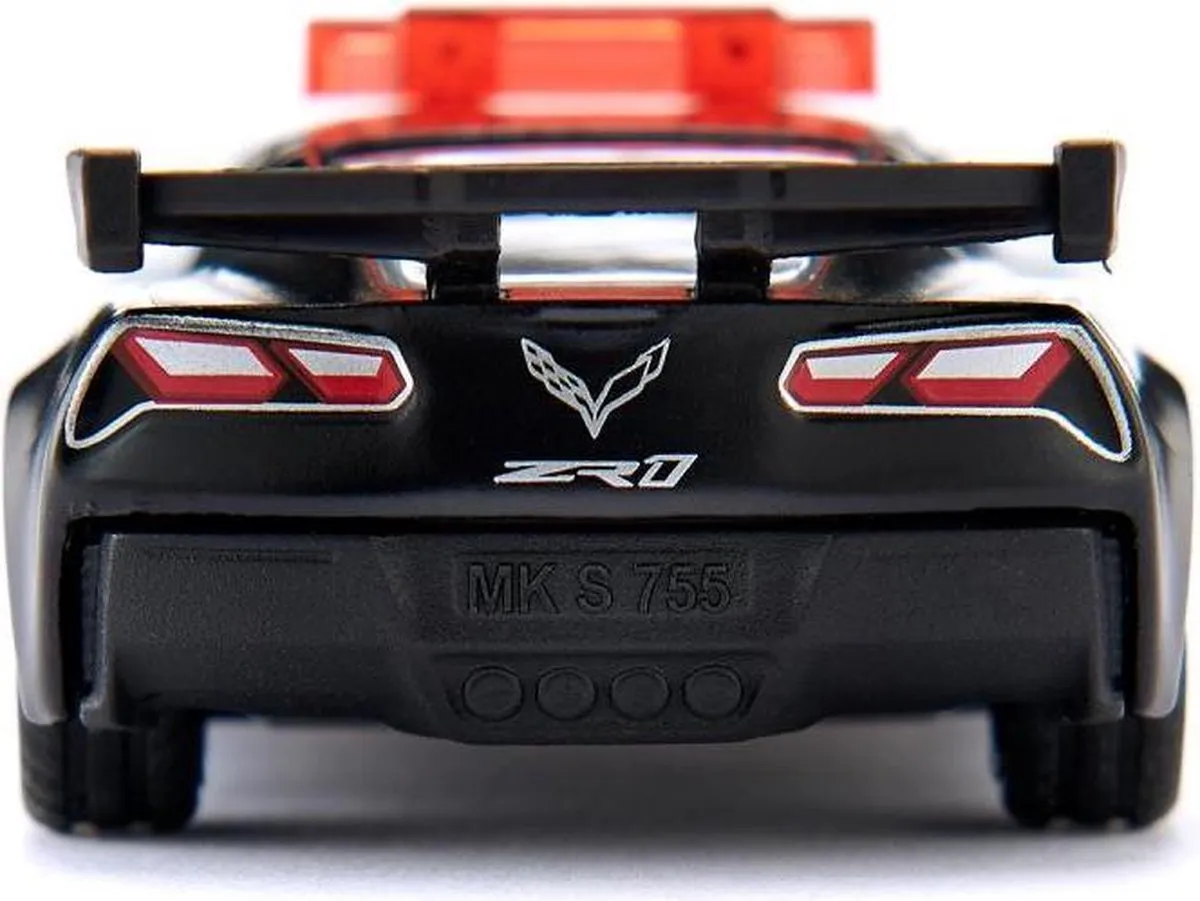 SIKU 1545 Chevrolet Corvette ZR1 Politie - Blauw