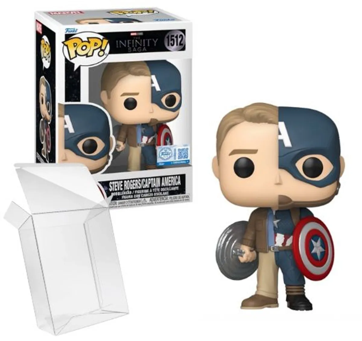 Funko Pop! Marvel Captain America #1512 Steve Rogers