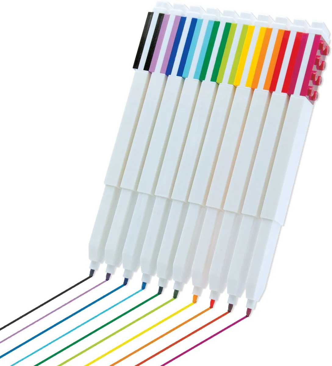 LEGO Stiften - 10 Stuks Multicolor