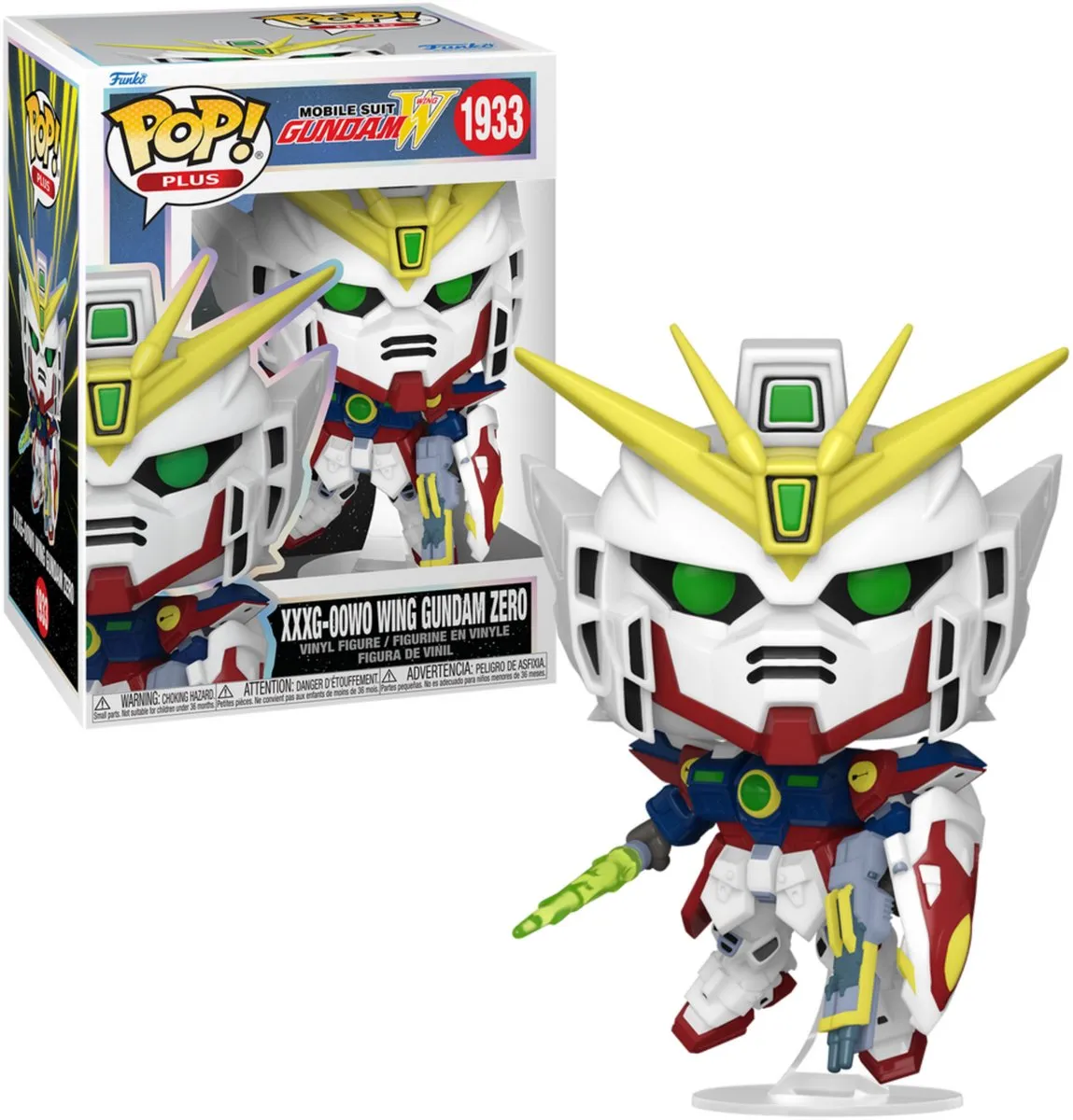 Funko Pop! PLUS Mobile Suit Gundam XXXG-00W0 Wing Gundam Hero #1933