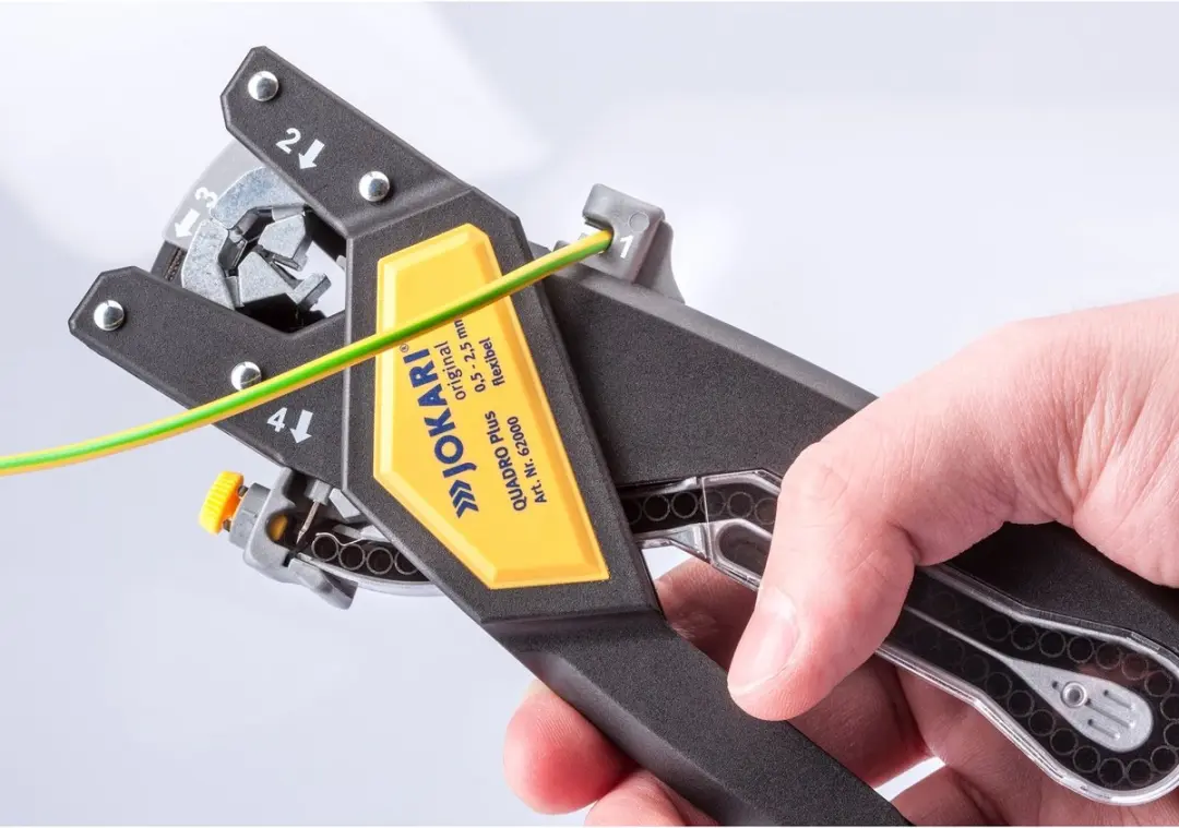Jokari Stripper Quadro Plus Kofferset - Bevestigingsringen