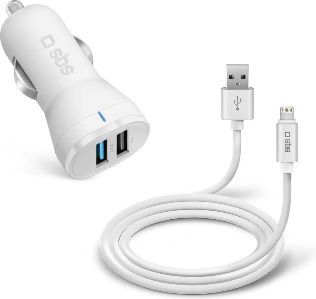 Sbs MFi car charger kit