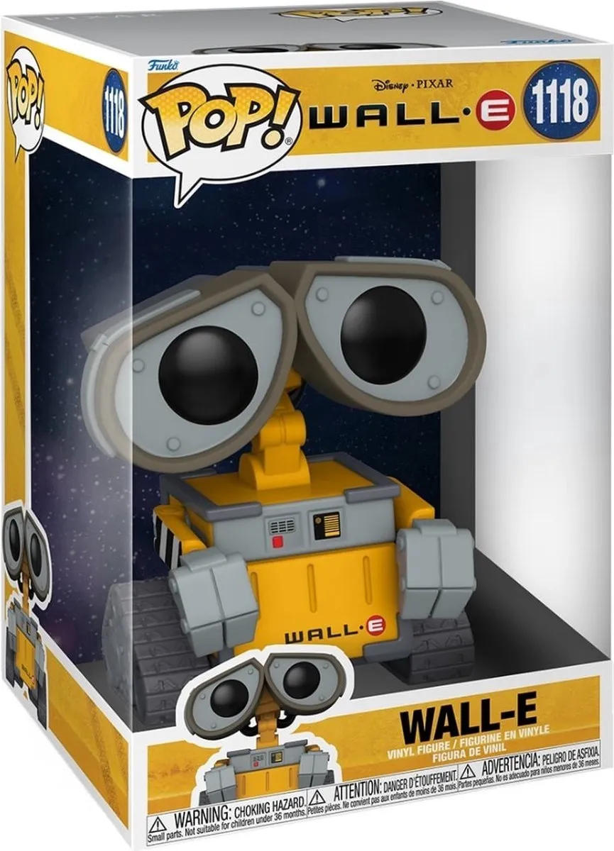 Funko Wall-E Jumbo Pop! Vinyl Figuur 57652 - Multi