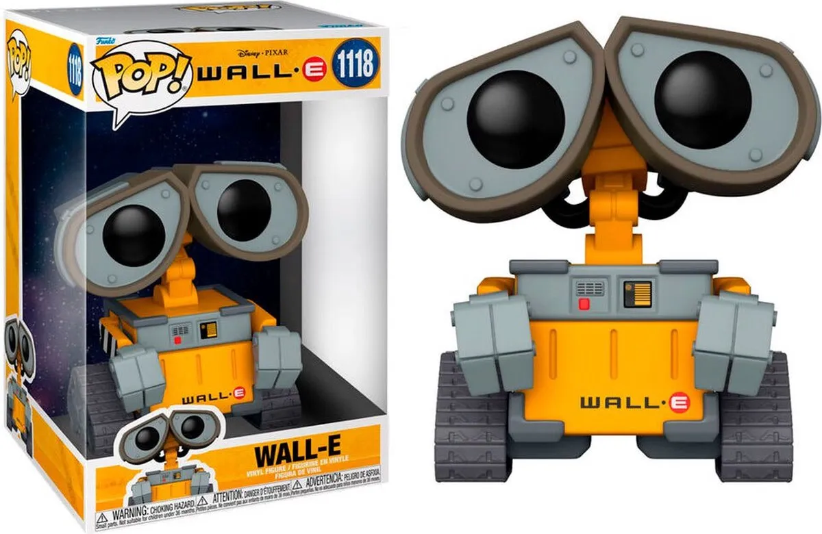 Funko Wall-E Jumbo Pop! Vinyl Figuur 57652 - Multi