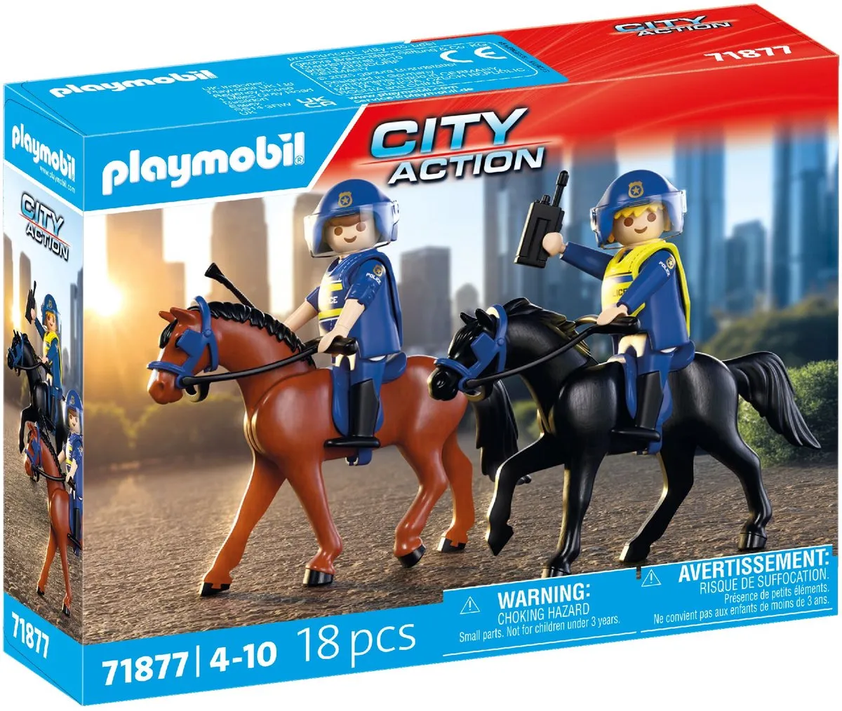 Playmobil Action Heroes Politie te Paard 71877