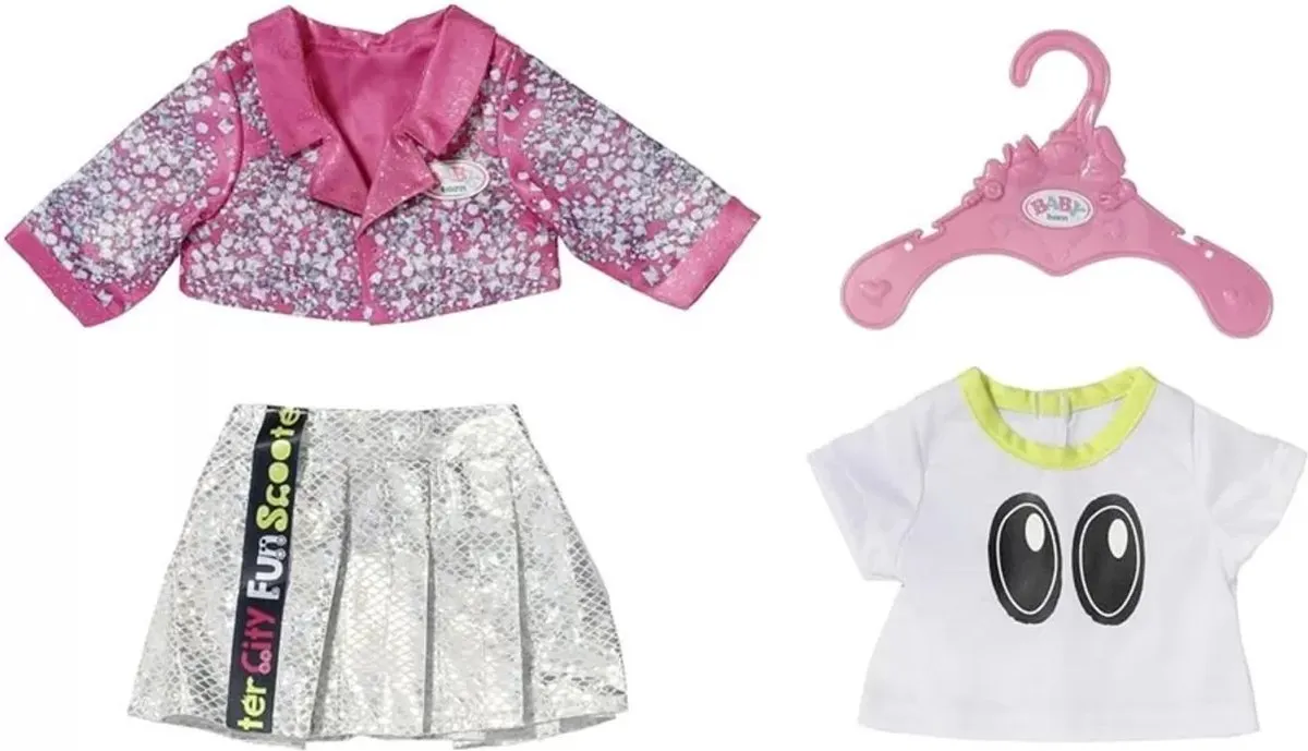 Baby Born 830222 Poppenkleding 43cm - Multicolor