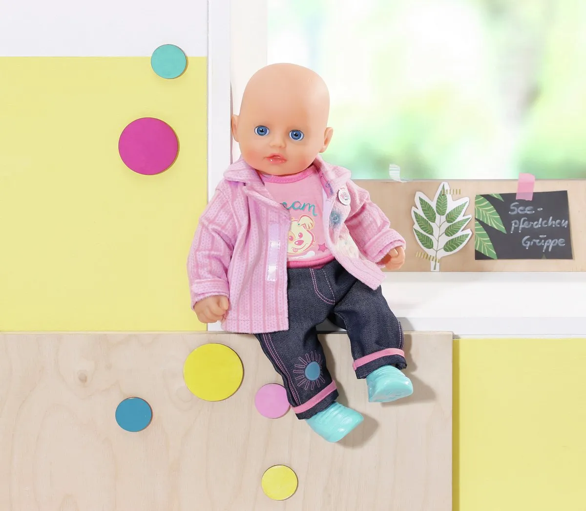 Baby Born Little Kinderdagverblijf Poppenkleding 32cm - Roze
