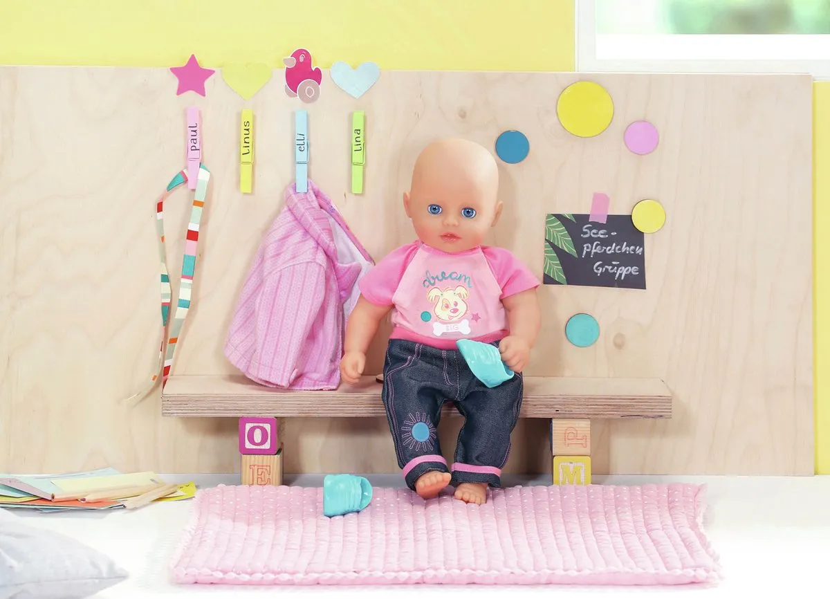 Baby Born Little Kinderdagverblijf Poppenkleding 32cm - Roze