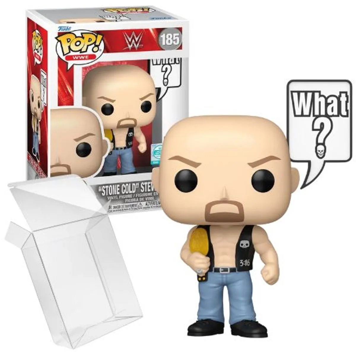 Funko Pop! WWE Stone Cold Steve Austin Speech Bubble #185