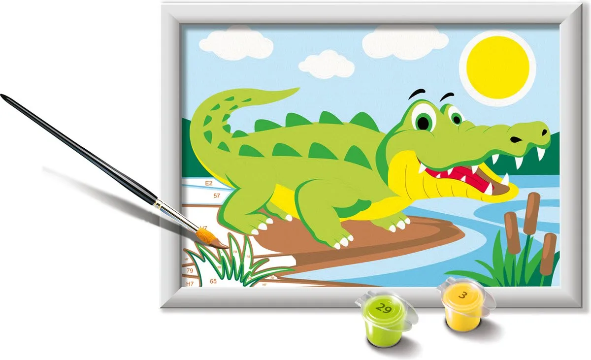 Ravensburger CreArt Krokodil - Meerkleurig