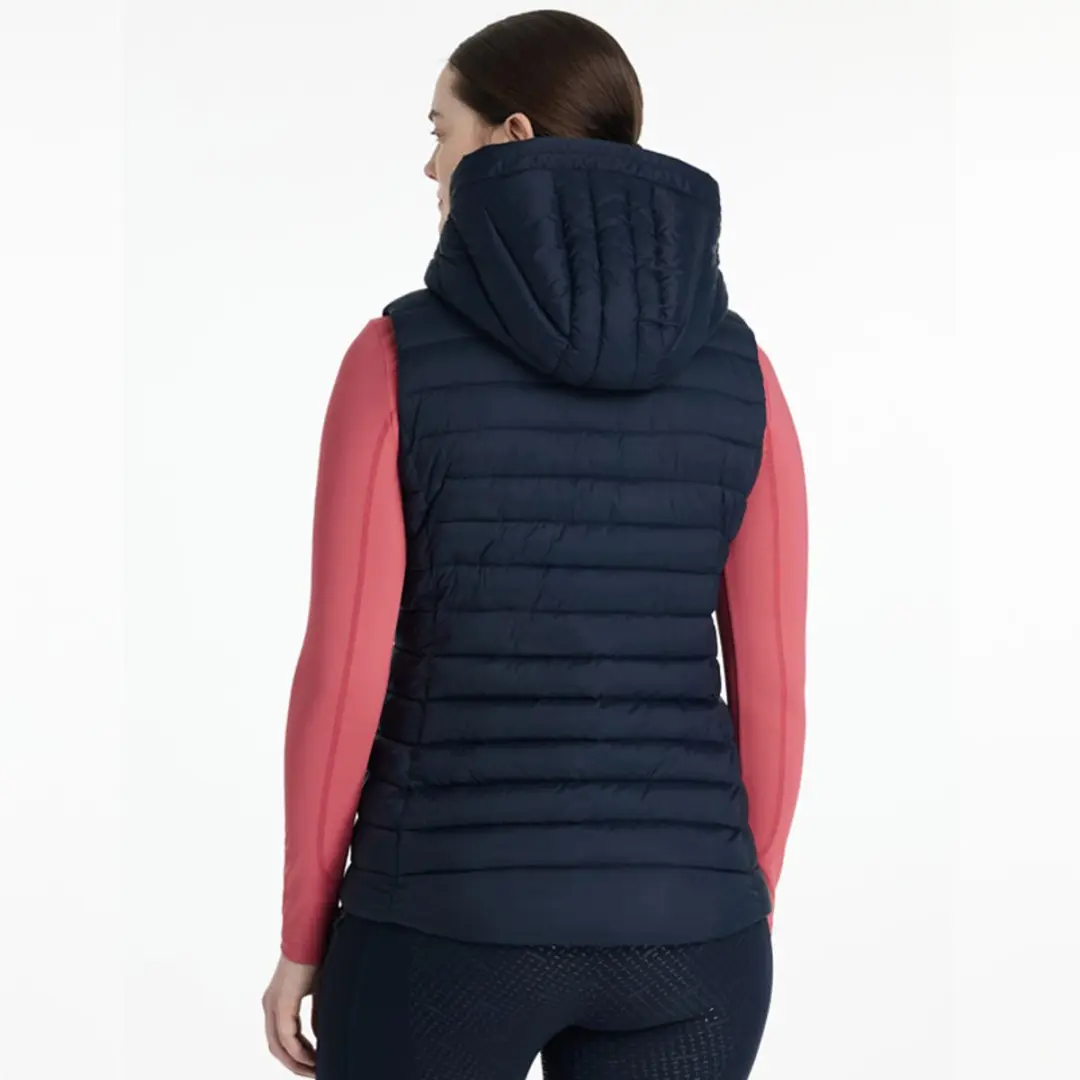 LeMieux Puffer Bodywarmer Rose Navy