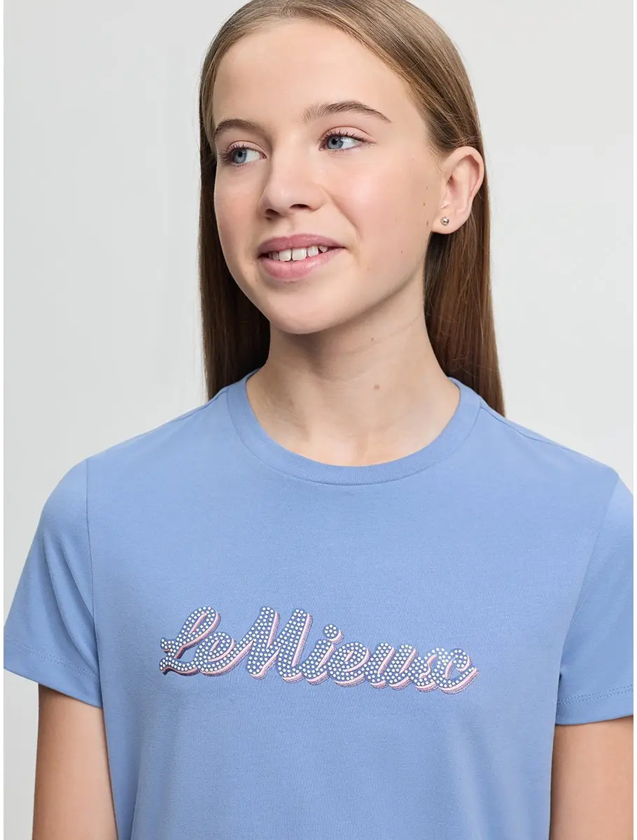 Lemieux Young Rider Arianna Shirt - Lichtblauw 158-164