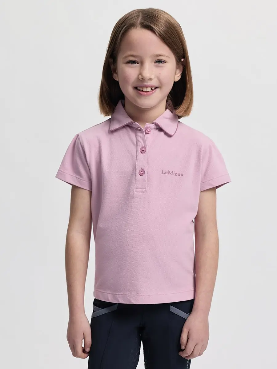 Lemieux Polo Lemieux Mini Kids Lichtroze