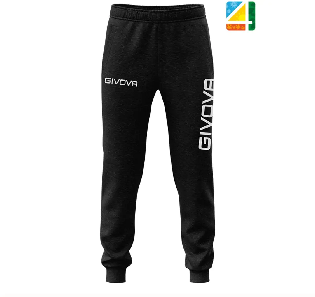 Joggingbroek Givova Broek Big Logo Grijs Grijs