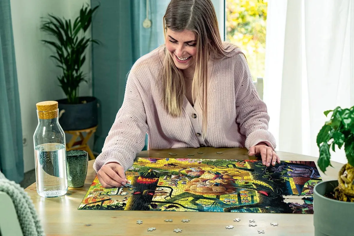 Ravensburger Lions, Tigers and Bears Legpuzzel 1000 Stuks - Meerkleurig