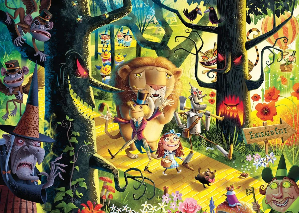 Ravensburger Lions, Tigers and Bears Legpuzzel 1000 Stuks