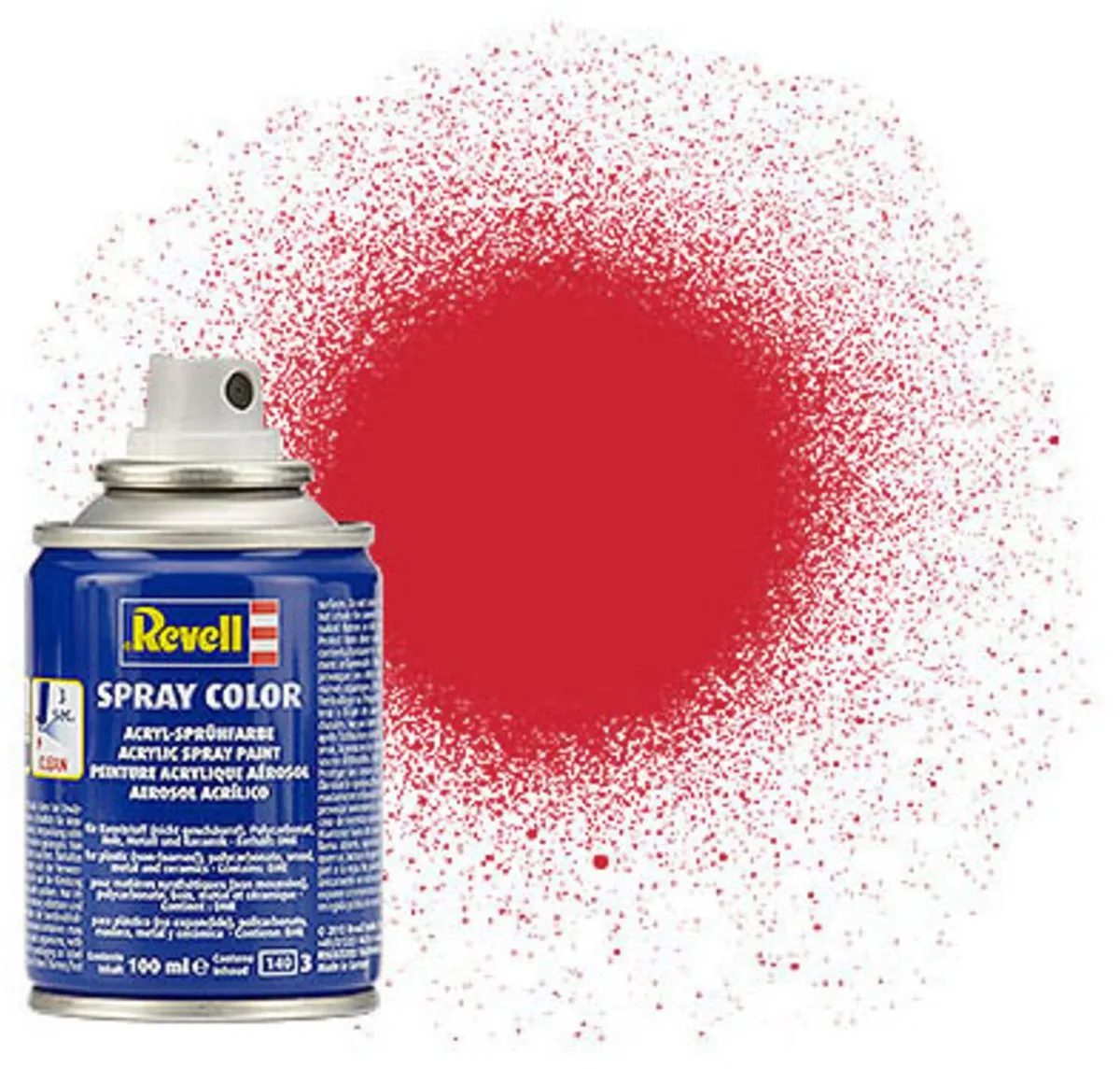 Revell Hobbyverf Acryl Spray #330 Fire Red 100ml