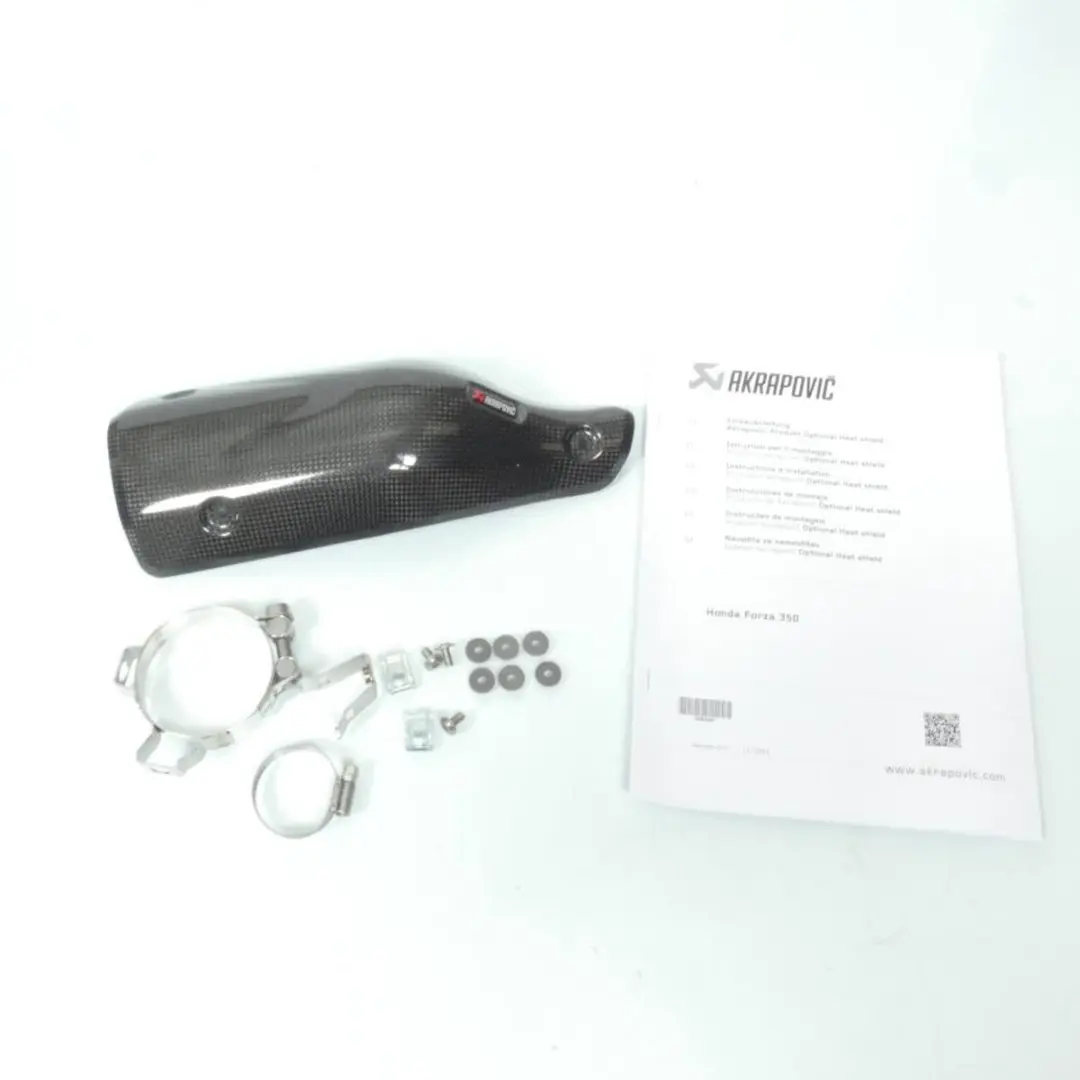 Protection pot échappement Akrapovic pour scooter Honda 350 Forza P-HSH3SO1 Neu