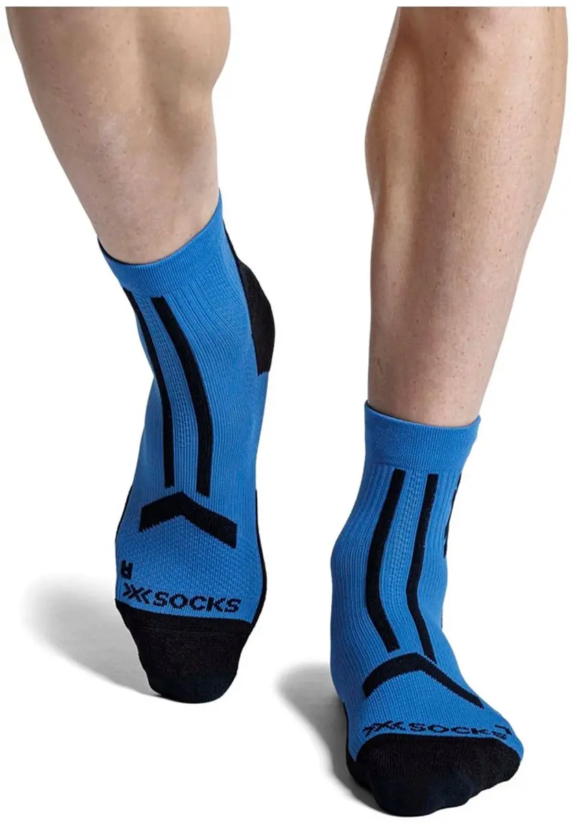 X-Bionic X-Socks Trailrun Discover Ankle Sokken - Mineral Blue/X Black - afbeelding 6 van 6
