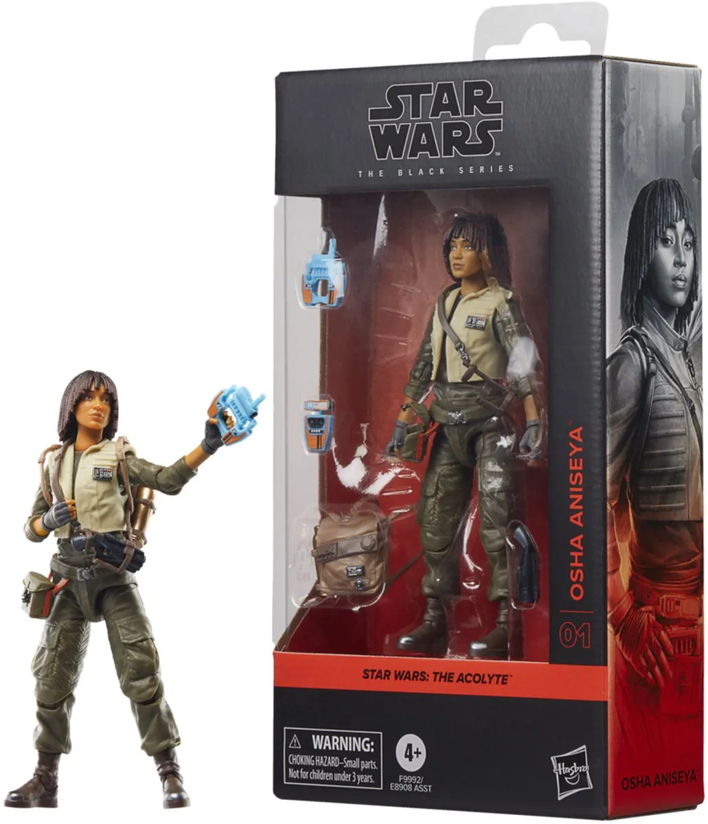 Hasbro Star Wars The Acolyte Black Series Osha Aniseya - Action Figuur 15cm - Multi