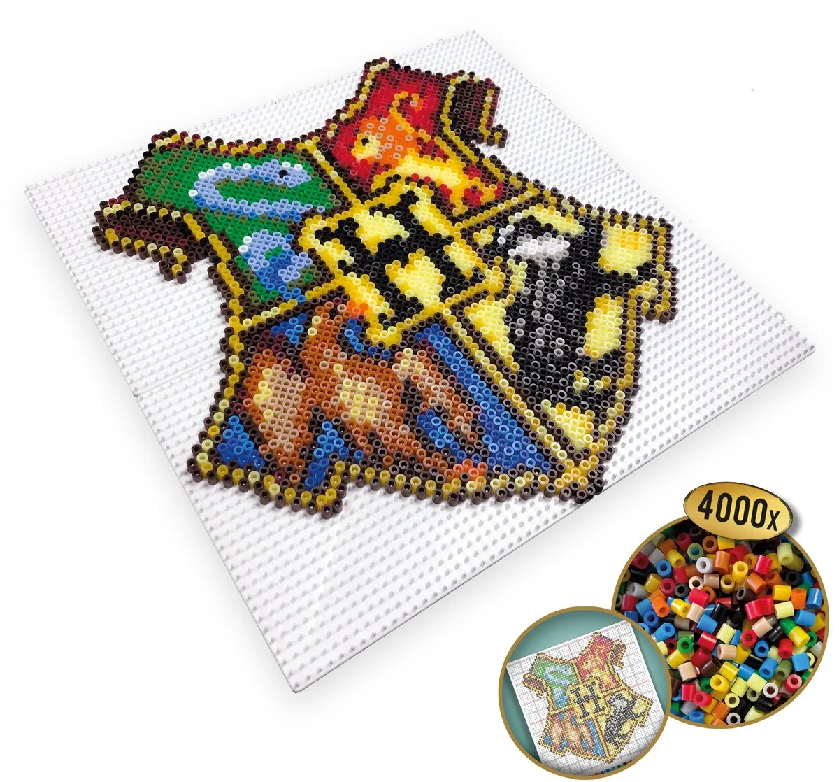 SES Creative Beedz Harry Potter Hogwarts Schild Strijkkralen 4000 Stuks