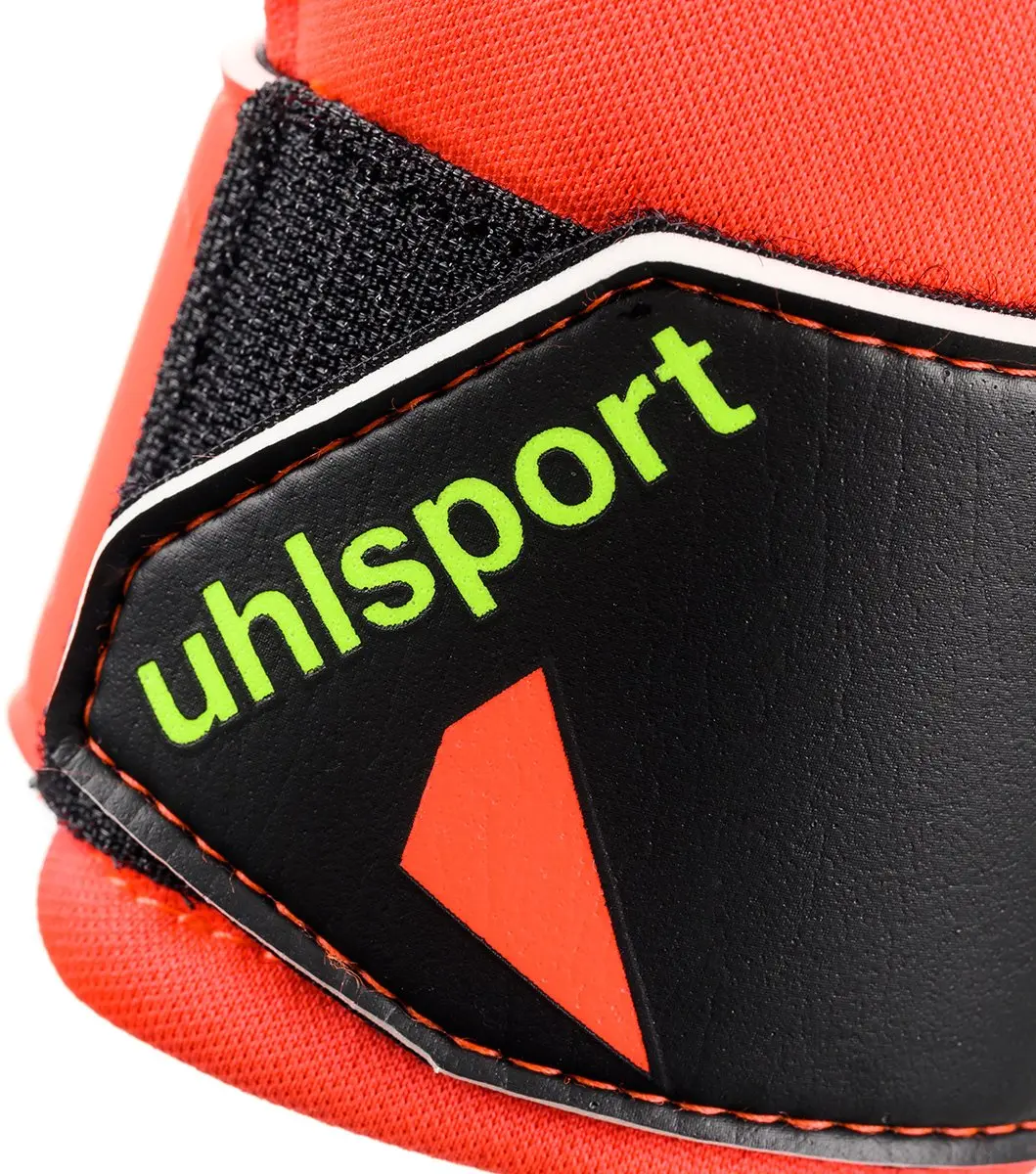 Uhlsport FM ZNE Starter Soft Keepershandschoenen Maat 8 - Fluoro Geel/Zwart/Rood - afbeelding 6 van 6