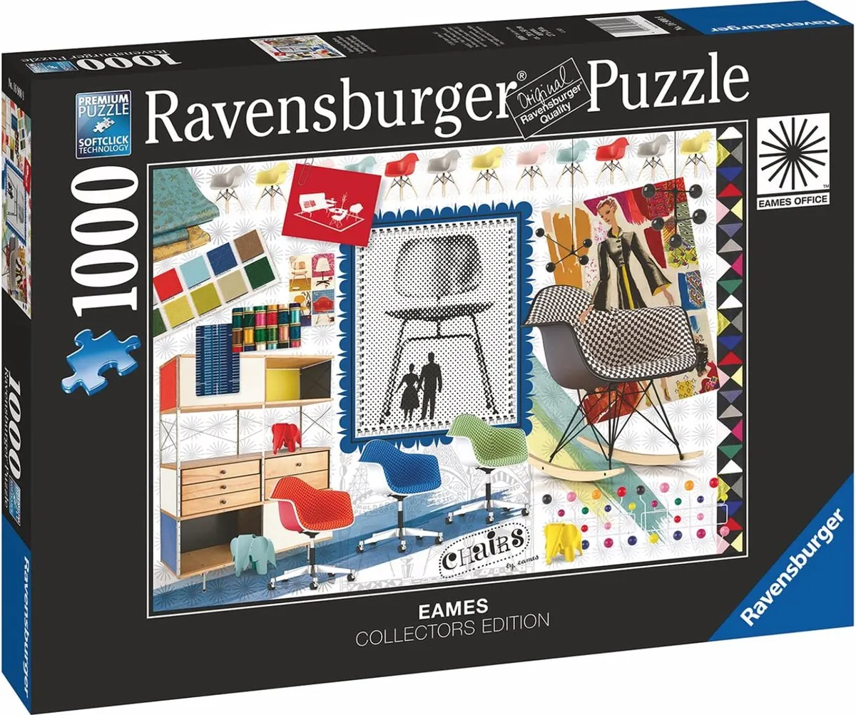 Ravensburger Eames Design Spectrum Legpuzzel 1000 Stuks - Multicolor
