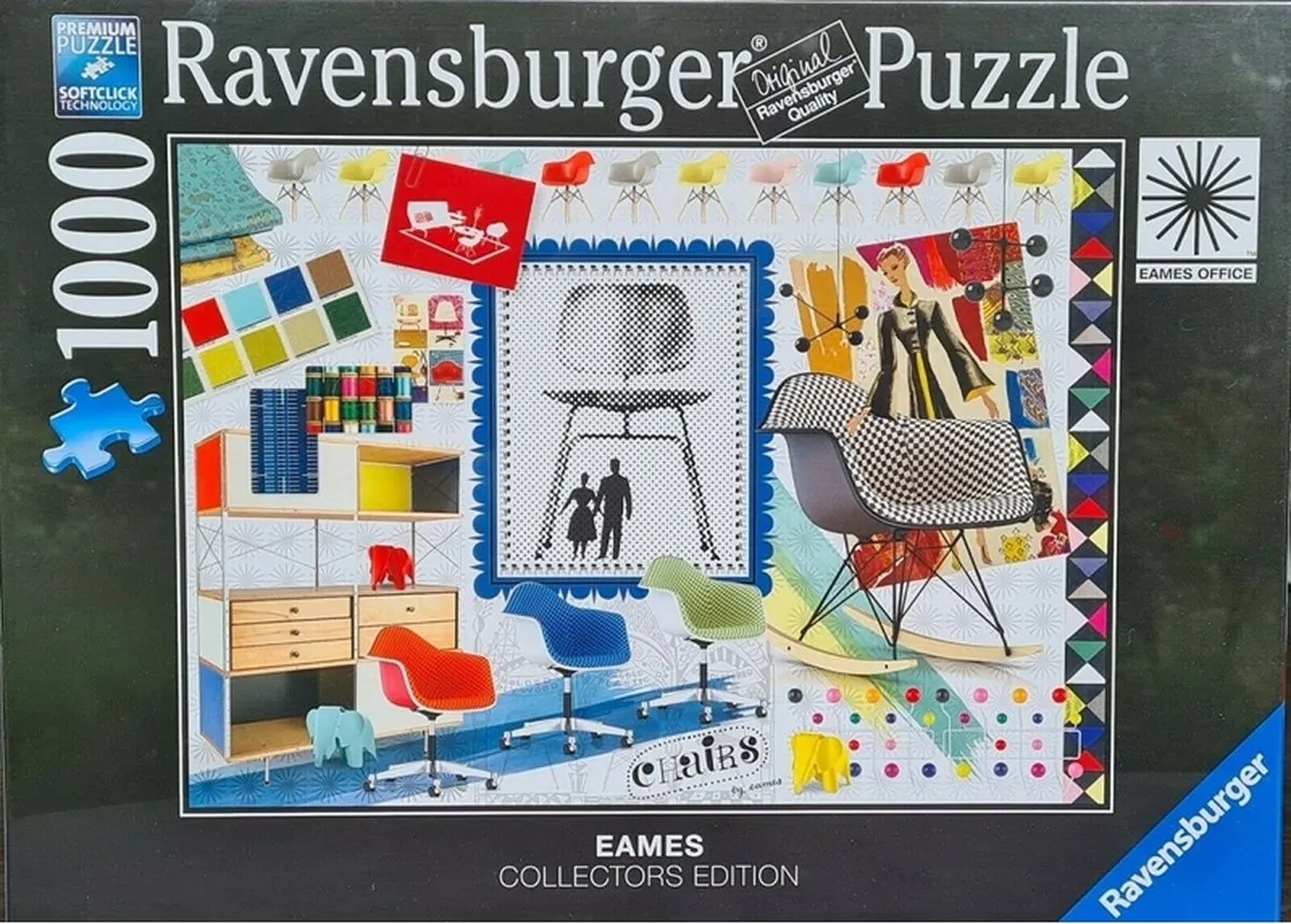 Ravensburger Eames Design Spectrum Legpuzzel 1000 Stuks - Multicolor