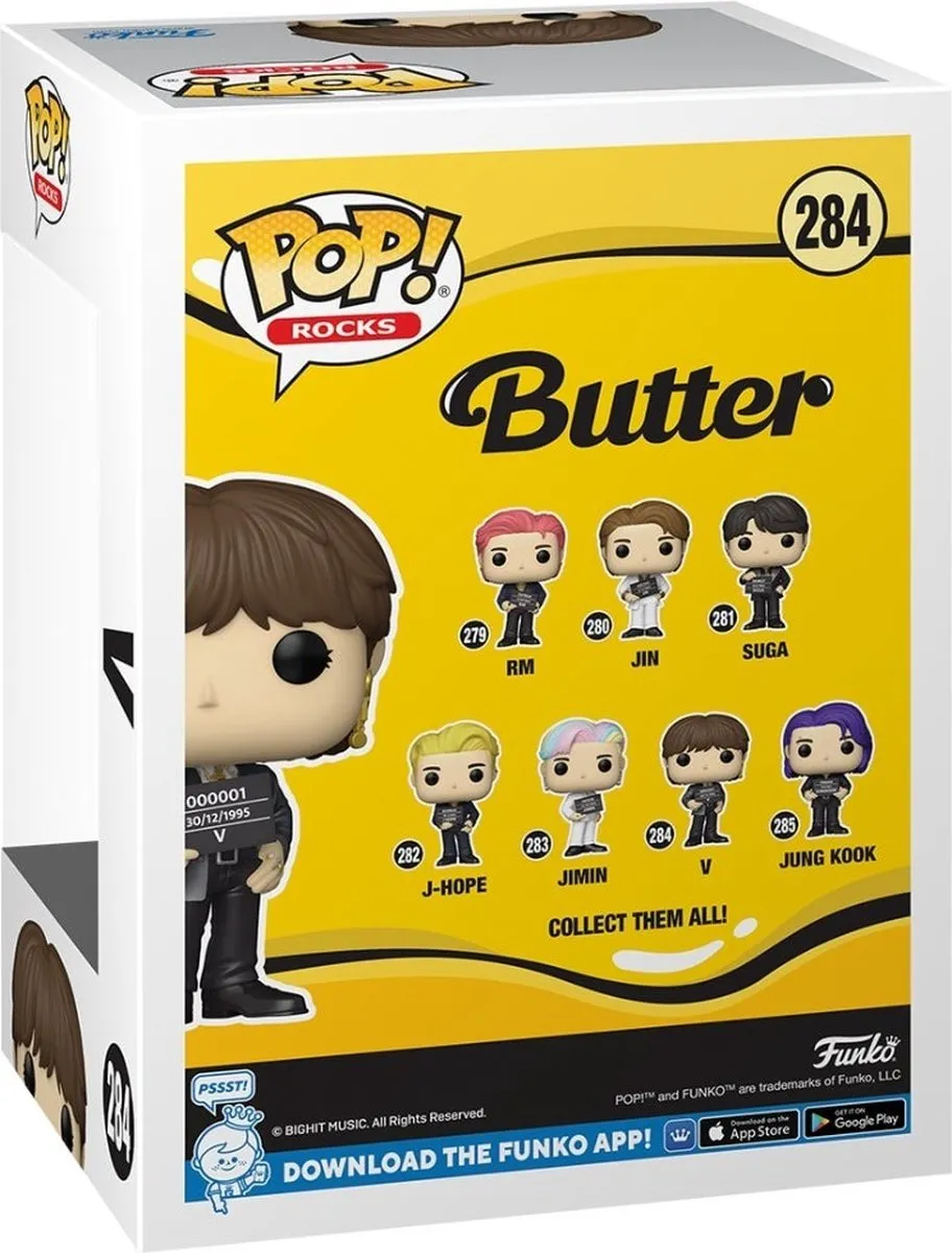 Funko Pop #284 BTS Butter Pop Rocks - Multi