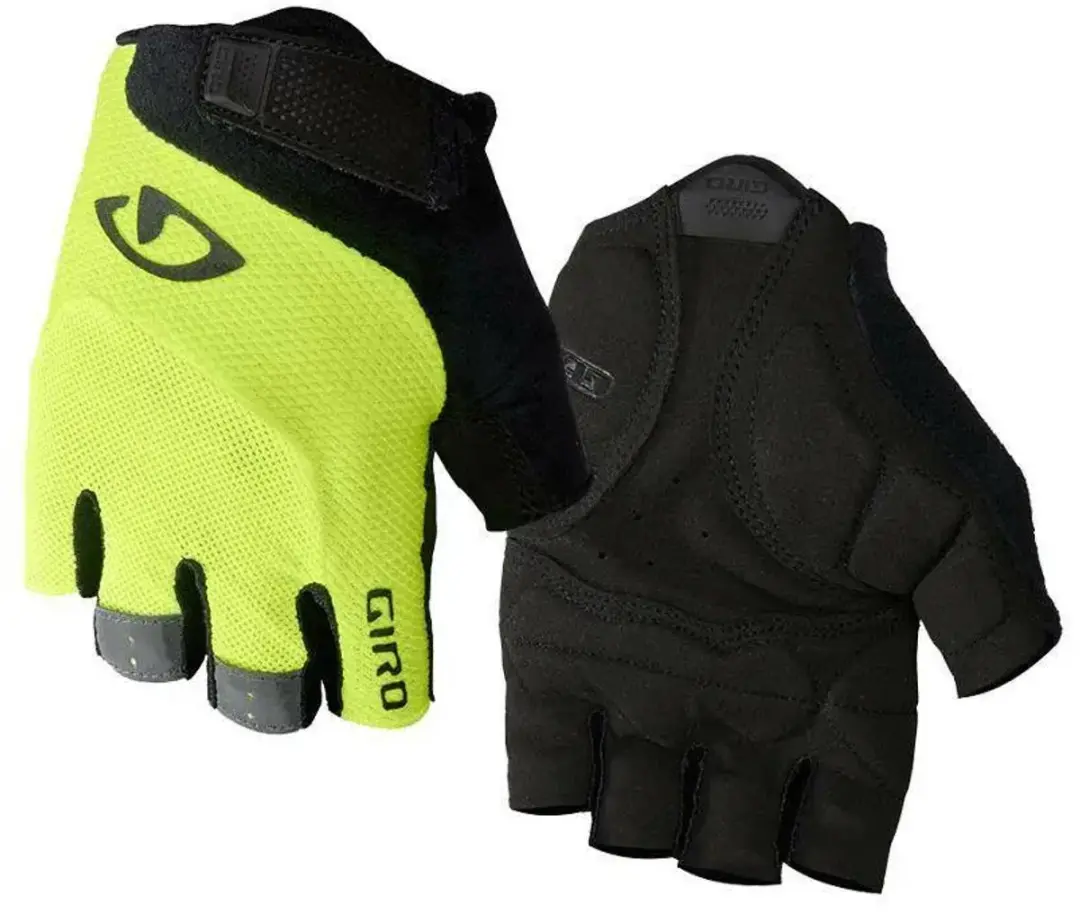 Giro Bravo Gel Fietshandschoenen XXL - Zwart/Geel