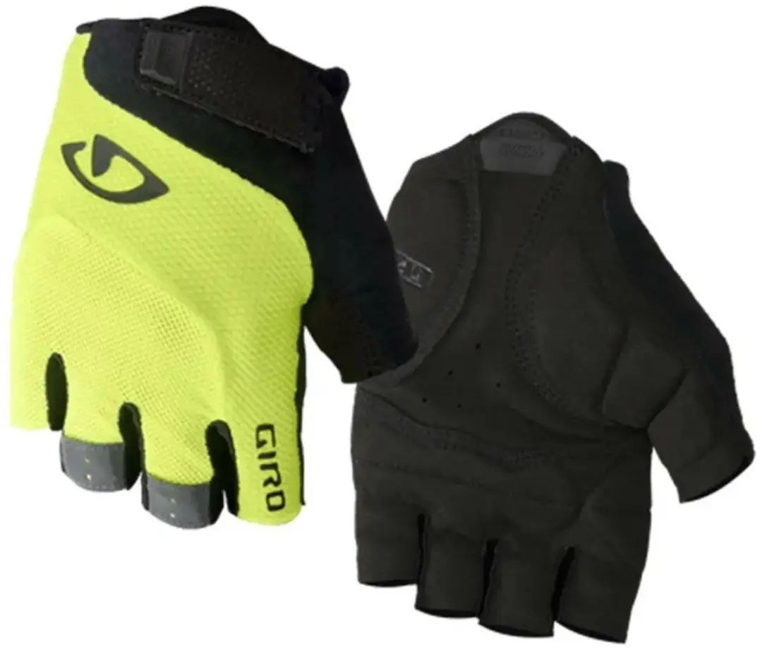 Giro Bravo Gel Fietshandschoenen XXL - Zwart/Geel