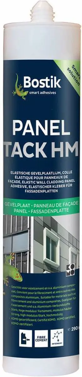 Bostik PanelTack HM Gevelplaatlijm 290ml - Zwart