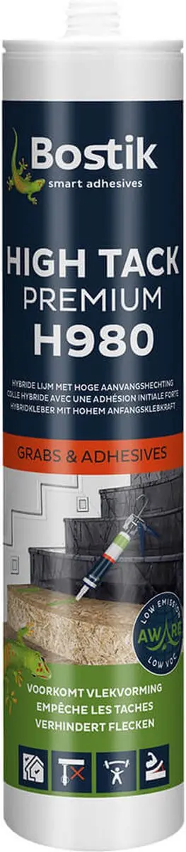 Bostik 30614678 H980 High Tack Premium Constructie-/montagelijm