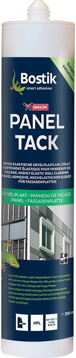 Bostik PanelTack Gevelplaatlijm 290ml - Grijs