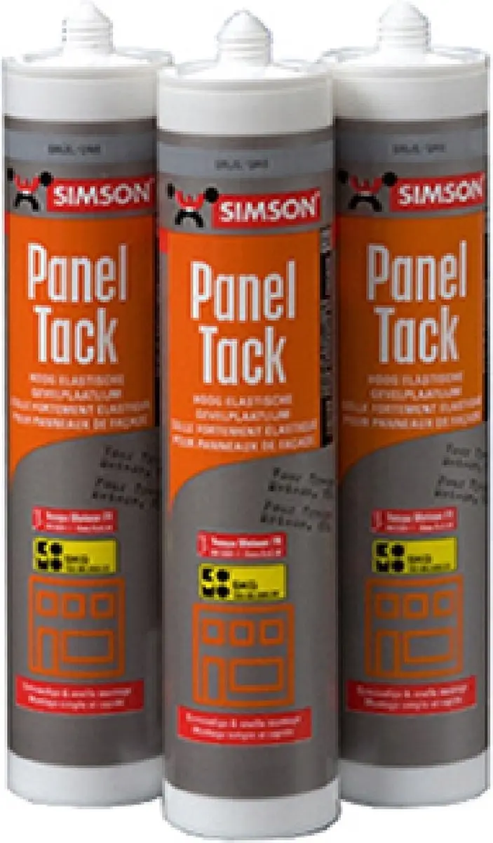 Bostik PanelTack Gevelplaatlijm 290ml - Grijs