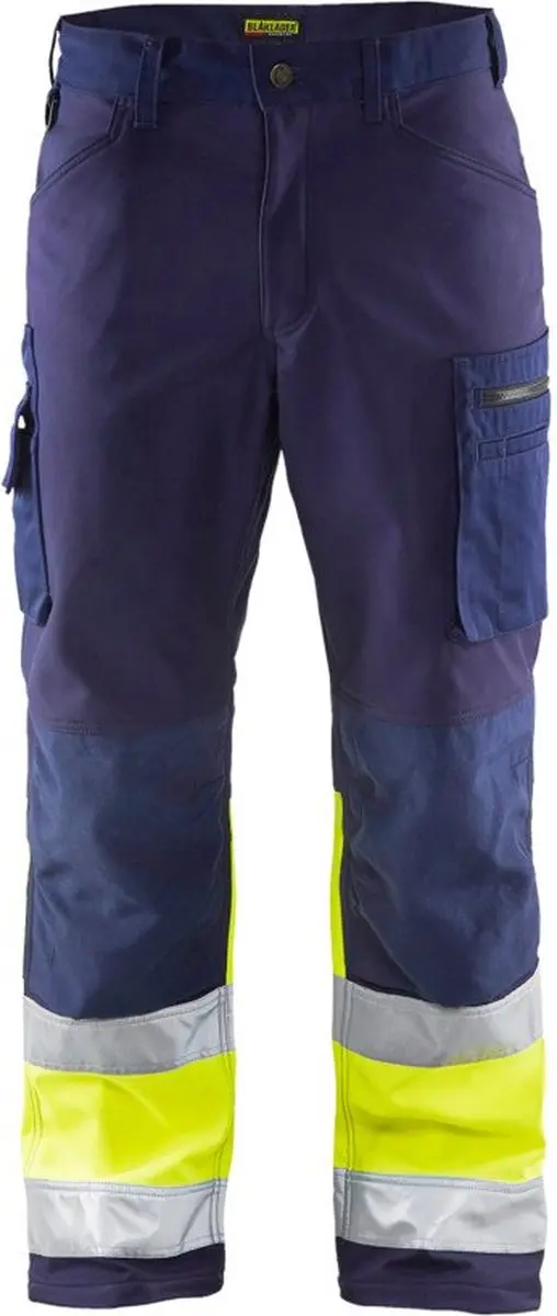 Blaklader Softshell werkbroek High Vis 1562-2517