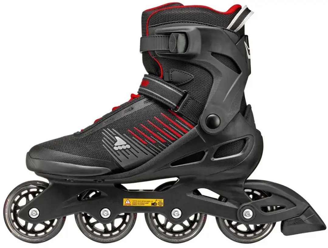 Rollerblade Zetrablade Inline Skates 43 - Zwart/Rood - afbeelding 4 van 4