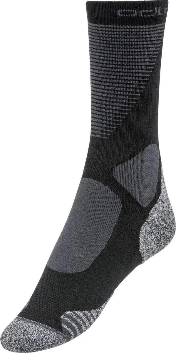 Odlo Crew Active Warm Xc Sokken Zwart,Grijs EU 36-38 Man
