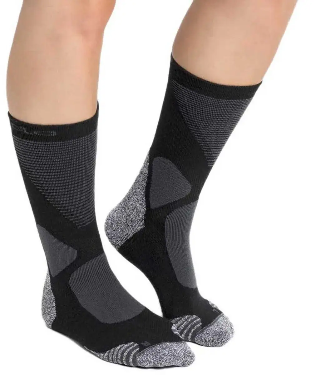 ODLO Crew Active Warm XC Sokken - Zwart/Grijs 36-38 - afbeelding 2 van 4