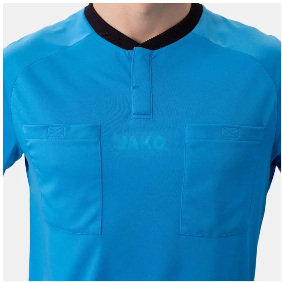 JAKO Scheidsrechtersshirt Lange Mouw - M - Lichtblauw