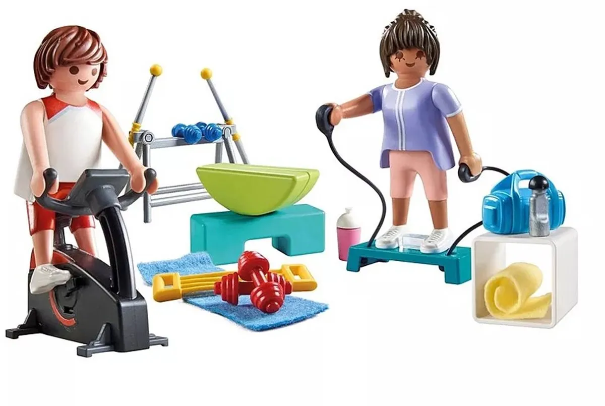 Playmobil My Life Fitnesstraining 71806 - Multicolor