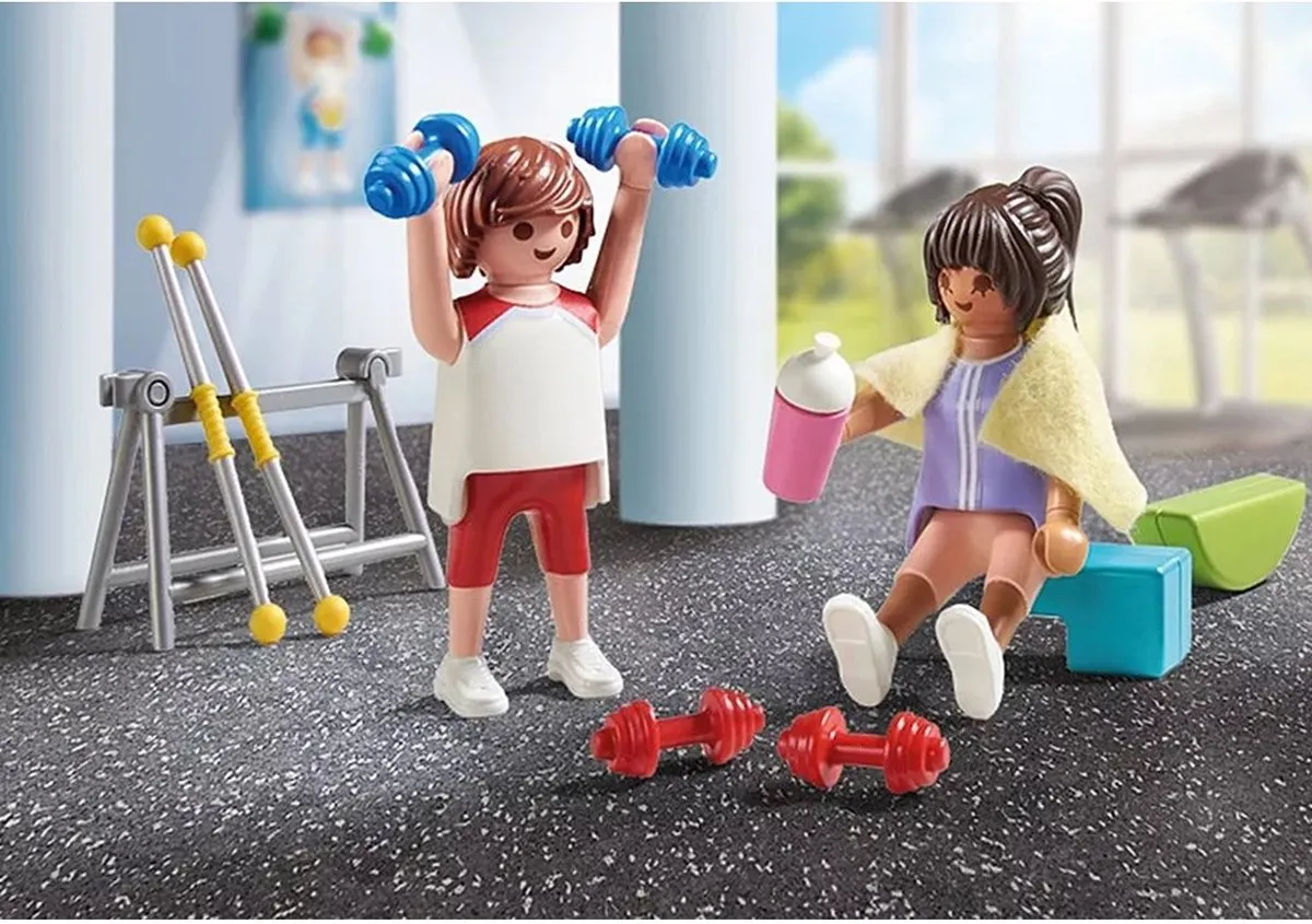 Playmobil My Life Fitnesstraining 71806 - Multicolor