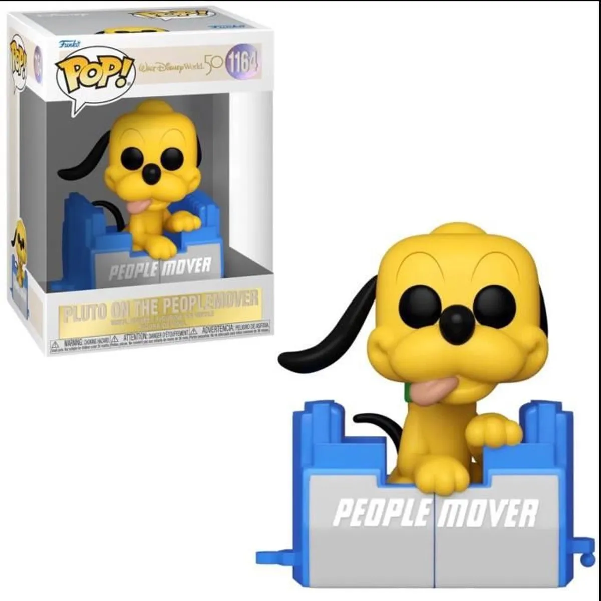 Funko Disney Pop! Pluto Walt Disney World 50th Anniversary - 59509 - Multicolor