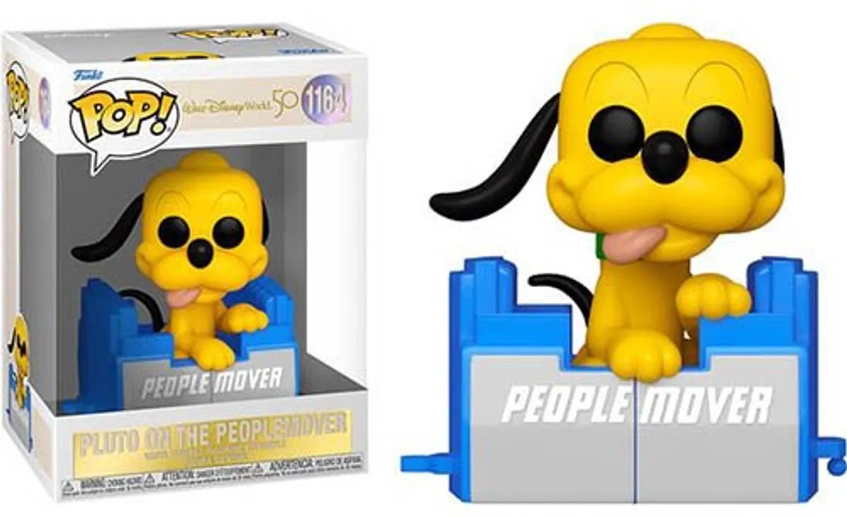 Funko Disney Pop! Pluto Walt Disney World 50th Anniversary - 59509 - Multicolor