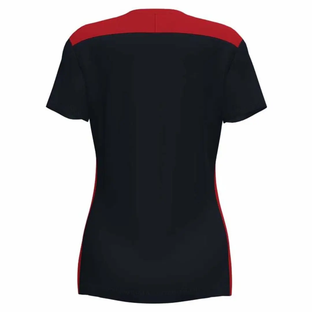 Joma Championship Vi T-shirt 116/122 - Zwart/Rood - afbeelding 4 van 6