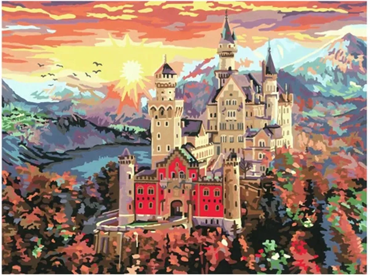 Ravensburger CreArt Fairytale Castle - Multicolor