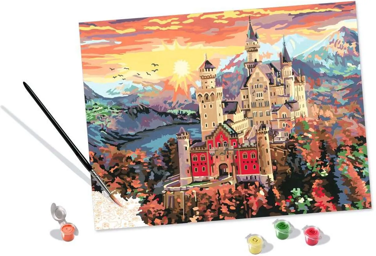 Ravensburger CreArt Fairytale Castle - Multicolor