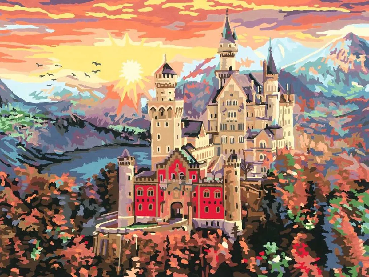 Ravensburger CreArt Fairytale Castle - Multicolor