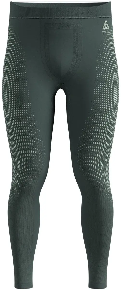 ODLO Performance Warm Eco Thermobroek Heren S - Donkergroen
